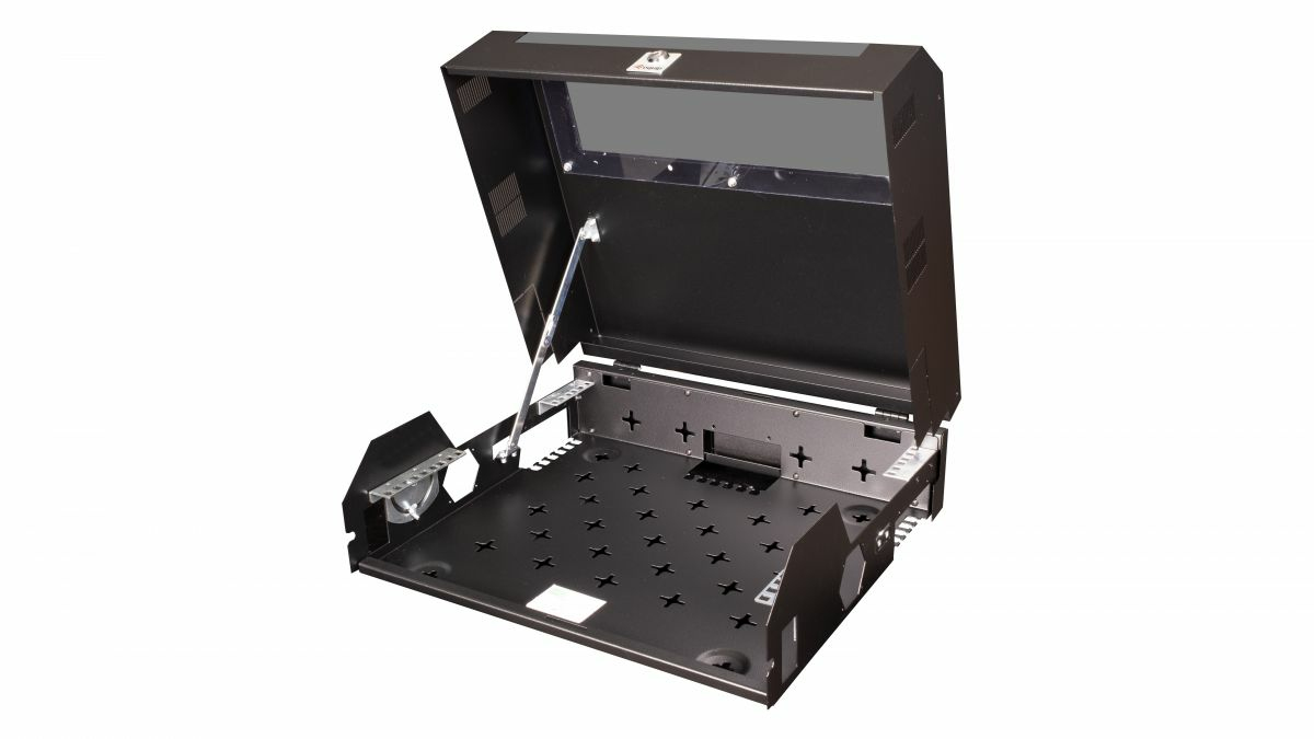 Equip Slim Flex 19 Cabinet, 5U, RAL9005 Black