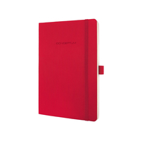 Sigel Conceptum cuaderno y block A5 194 hojas Rojo