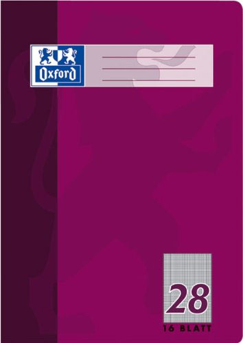 Elba 100050314 writing notebook A4 16 sheets Bordeaux