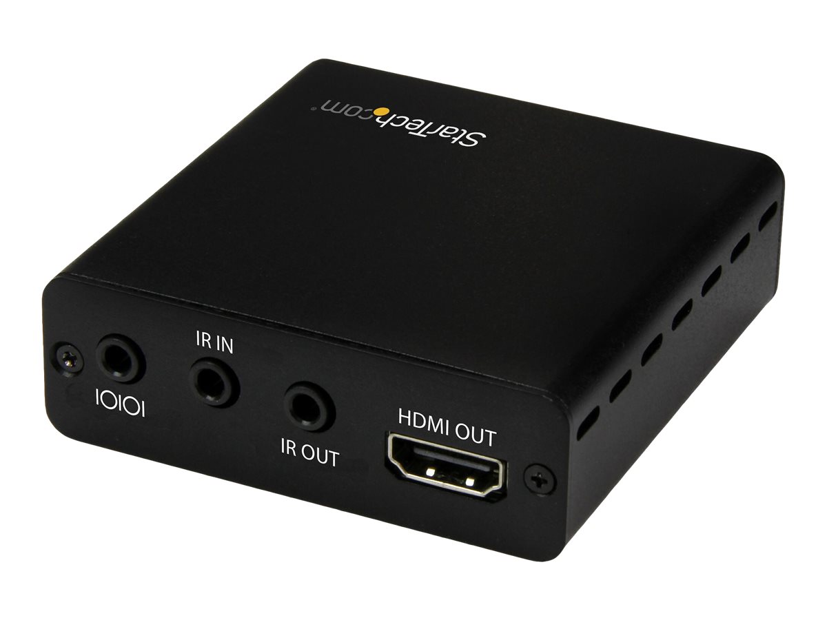 StarTech.com 3-Port HDBaseT Extender Kit with 3 Receivers - 1x3 HDMI over CAT5e Splitter - Up to 4K