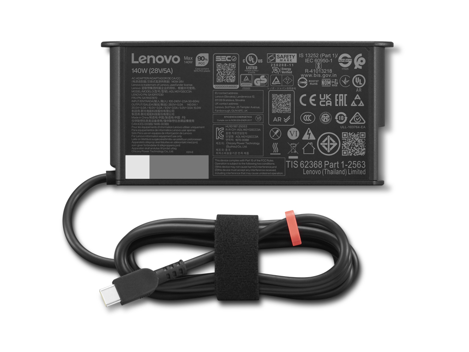 Lenovo 4X21U28818 adattatore e invertitore Interno 140 W Nero
