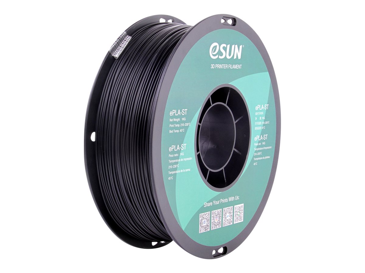 Esun ePLA-ST 1.75mm Black 1kg 3D Filament