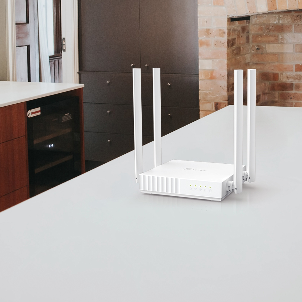 TP-Link ARCHER C24 router inal�mbrico Ethernet r�pido Doble banda (2,4 GHz / 5 GHz) Blanco