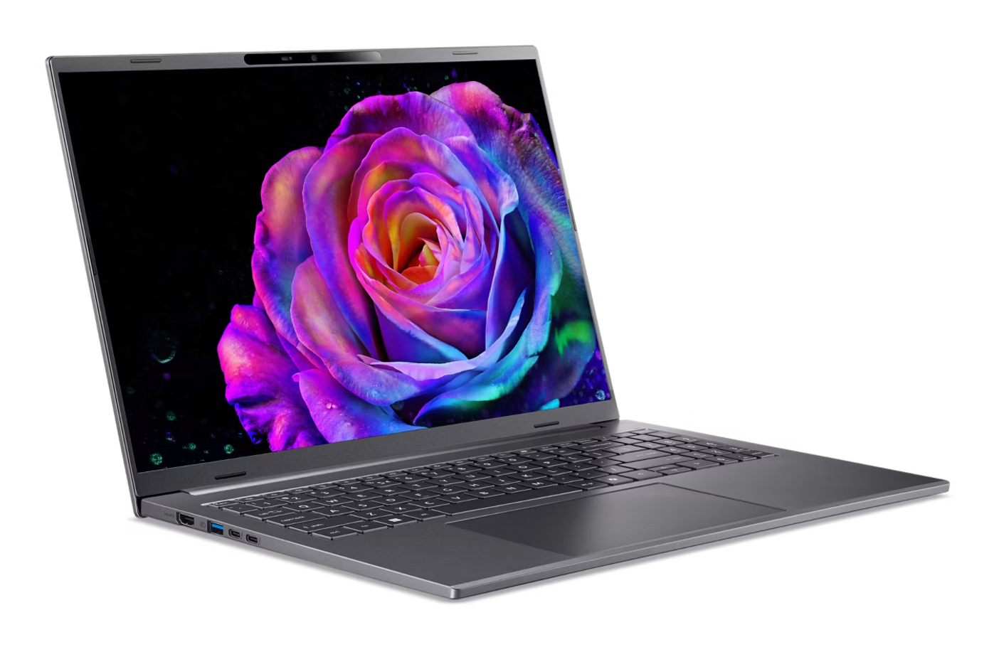 Acer Aspire 16 AI A16-52M - 180�-Scharnierdesign - Intel Core Ultra 7 258V / 2.2 GHz - Win 11 Home - Intel Arc Graphics 140V - 32 GB RAM - 1.024 TB SSD NVMe - 40.6 cm (16)