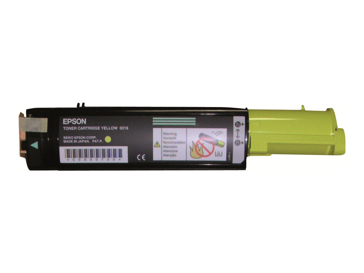 Epson 0191 - C13S050191 - Toner gelb - f�r AcuLaser C1100, C1100+, C1100N, CX11N, CX11NF, CX11NFC, CX11NFCT, CX11NFT