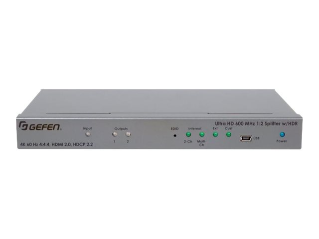 Gefen Ultra HD 600 MHz 1:2 Splitter for HDMI w/ HDR