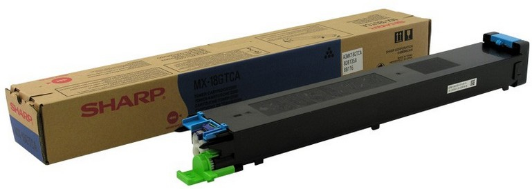 Sharp MX-18GTCA toner cartridge 1 pc(s) Original Cyan