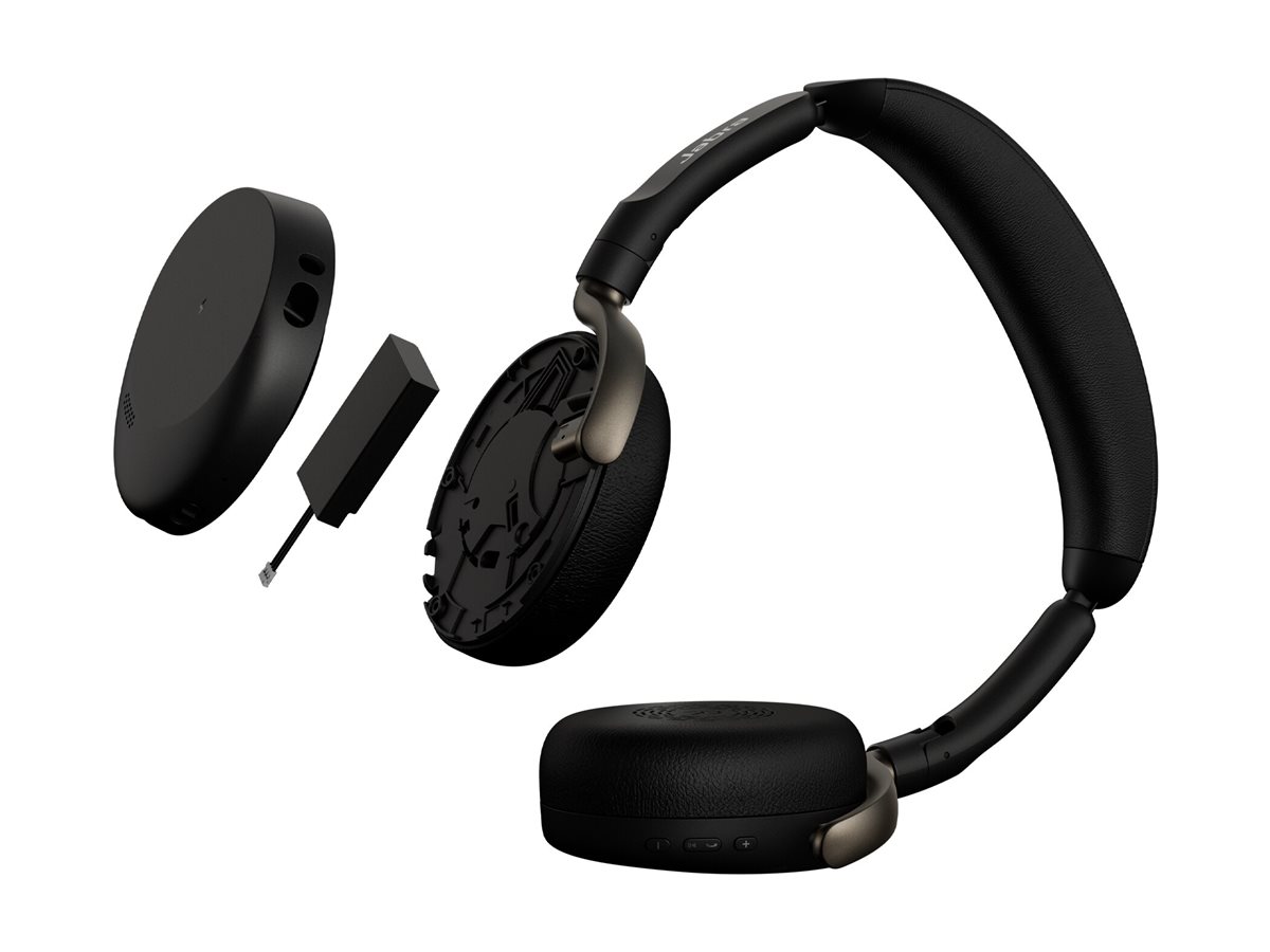 Jabra Evolve3 65 Flex UC - USB-C with Dongle - Black