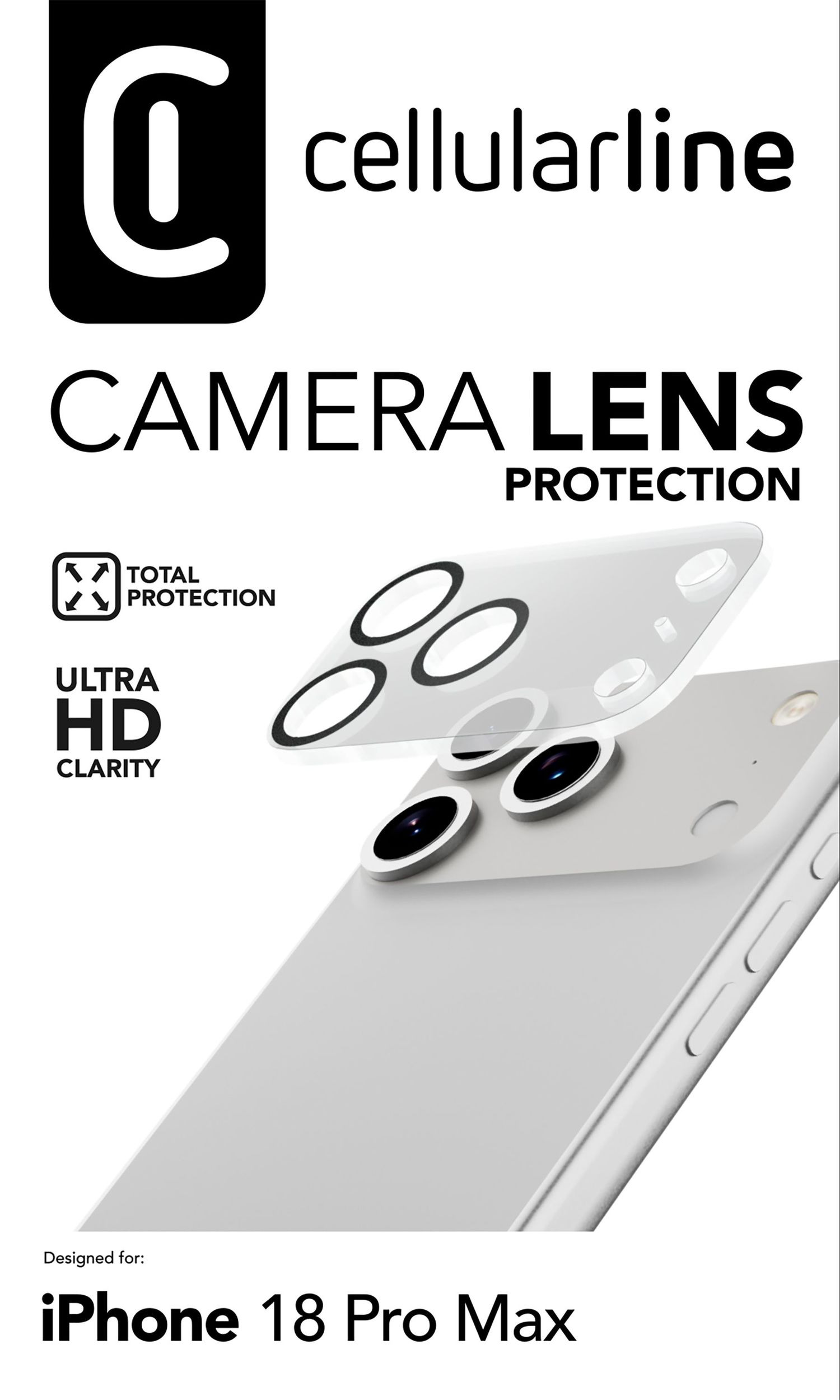 Cellularline CAMERA LENS - IPHONE 18 PRO MAX