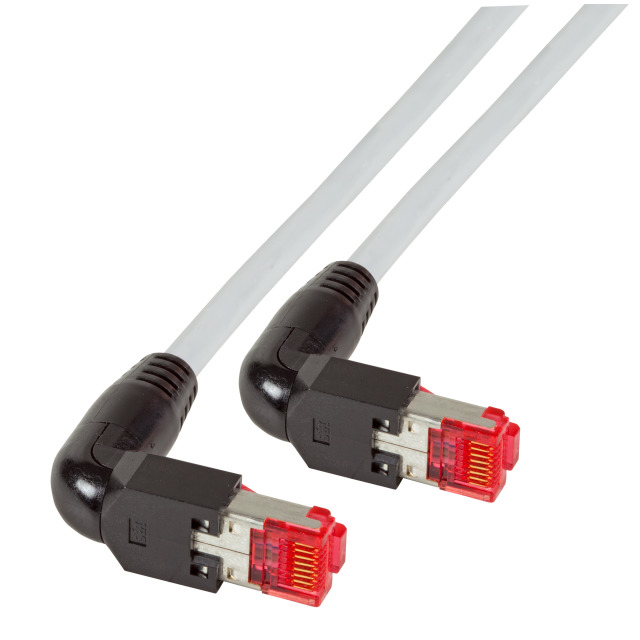 EFB Elektronik K4137GR.10 cavo di rete Grigio 10 m Cat6a S/FTP (S-STP)
