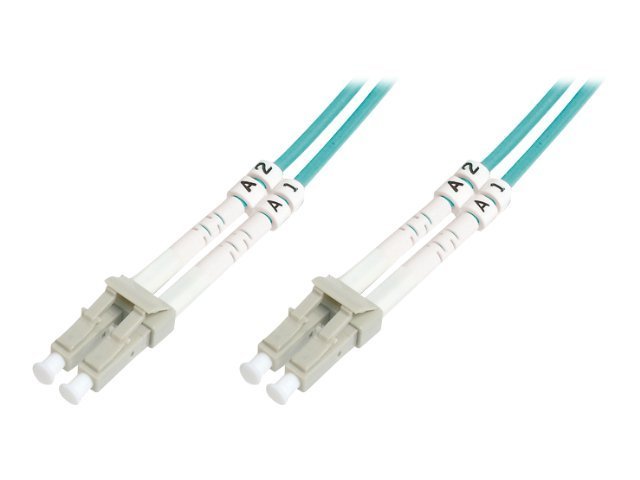Digitus Fiber Optic Multimode Patch Cord, OM 3, LC / LC