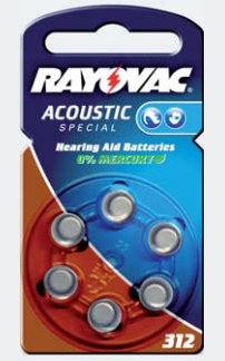 Varta Batterie 6 x - Zink-Luft