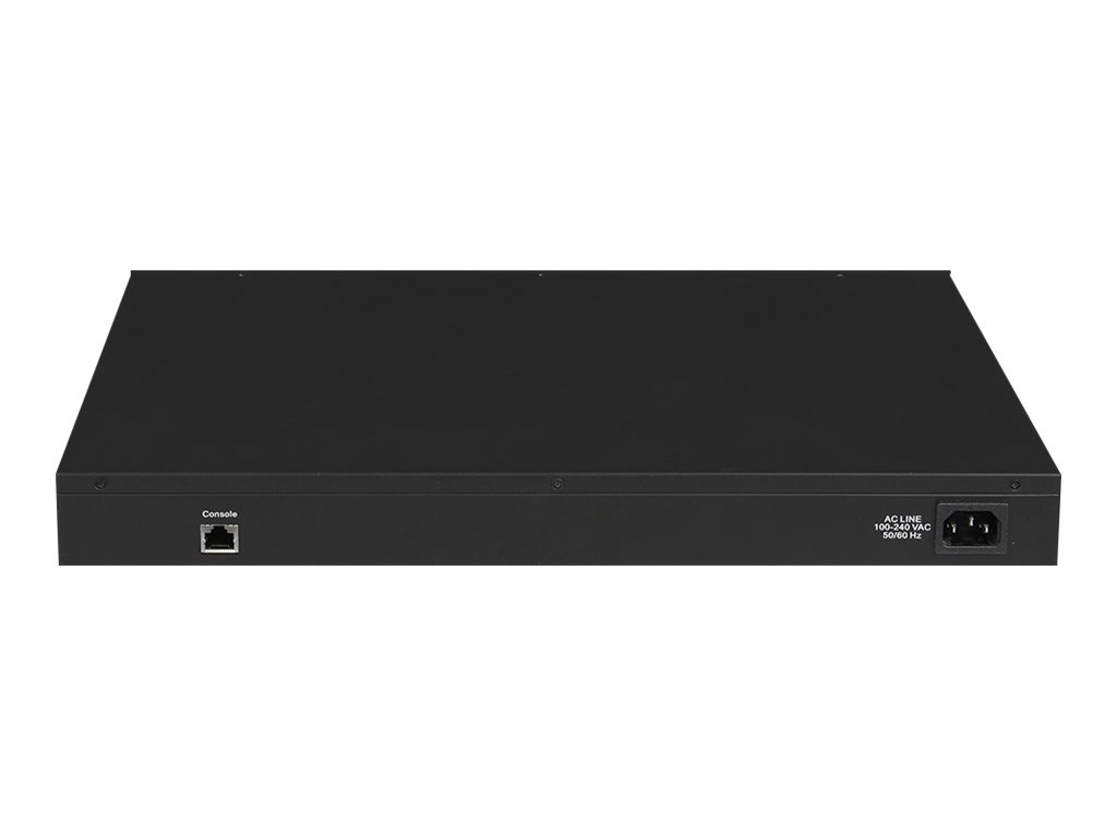 Edimax GS-5654PLX commutateur r�seau G�r� Gigabit Ethernet (10/100/1000) Connexion Ethernet, supportant lalimentation via ce port (PoE) Noir