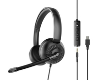 SPEEDLINK Office Headset METIS USB Stereo schwarz retail - Headset