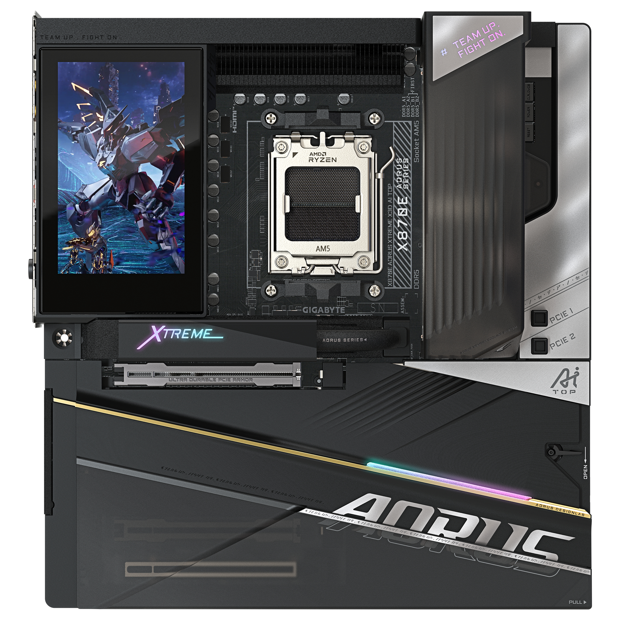 Gigabyte X870E A XTR X AI Top - Mainboard - AMD Sockel AM5 (Ryzen Zen4)