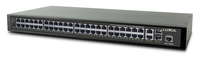 Vaddio 52-Port Stackable Gigabit PoE+ L2/L3 Managed Switch 740W - Switch - 140 Gbps