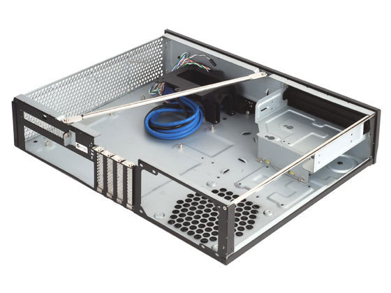 SilverStone MILO ML03 - Tower - micro ATX - keine Spannungsversorgung (ATX / PS/2)