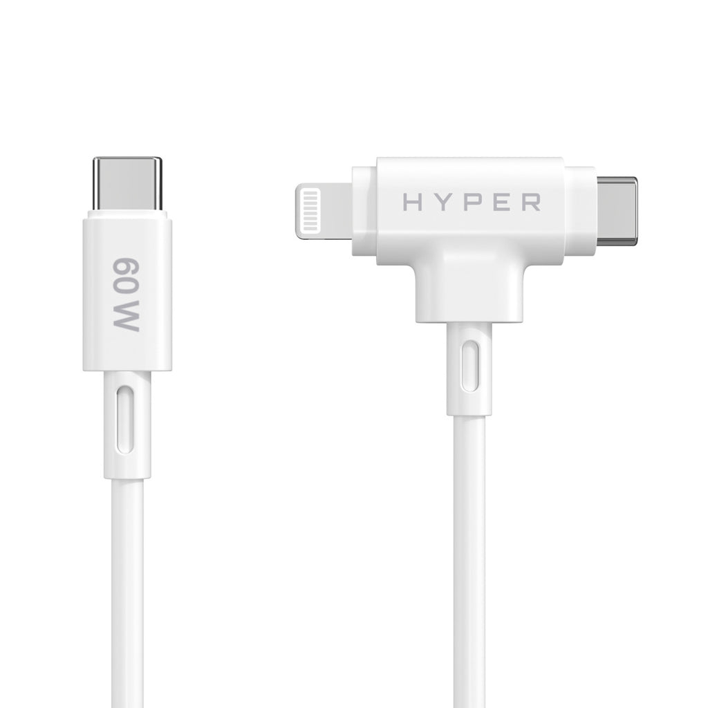 Targus HyperJuice - Lightning-Kabel - 24 pin USB-C mnnlich zu Lightning, 24 pin USB-C mnnlich