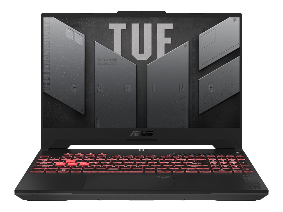 ASUS TUF Gaming A17 FA707NV-HX051W AMD Ryzen 5 7535HS Laptop 43.9 cm (17.3) Full HD 16 GB DDR5-SDRAM 1 TB SSD NVIDIA GeForce RTX 4060 Wi-Fi 6 (802.11ax) Windows 11 Home Black, Grey
