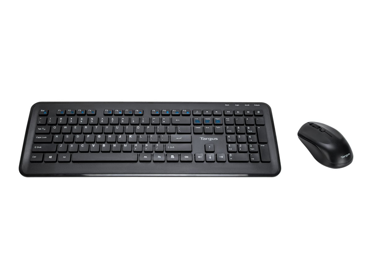 Targus AKM610ES keyboard Mouse included Universal RF Wireless Spanish Black