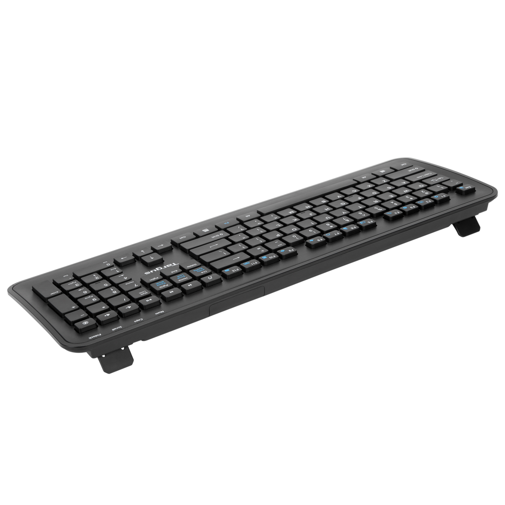 Targus AKM610ES keyboard Mouse included Universal RF Wireless Spanish Black