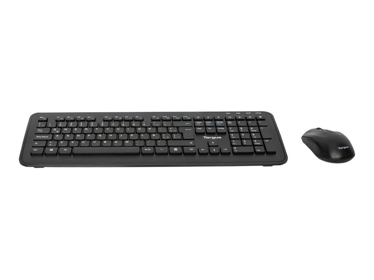 Targus AKM610ES keyboard Mouse included Universal RF Wireless Spanish Black