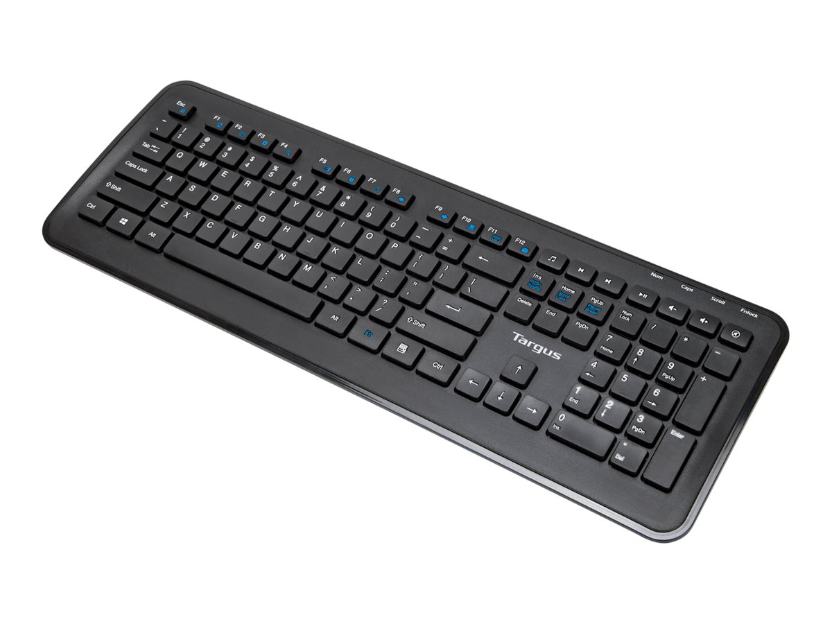 Targus AKM610ES keyboard Mouse included Universal RF Wireless Spanish Black