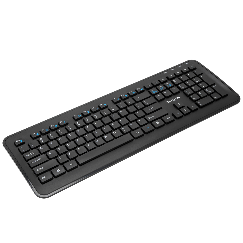 Targus AKM610ES keyboard Mouse included Universal RF Wireless Spanish Black