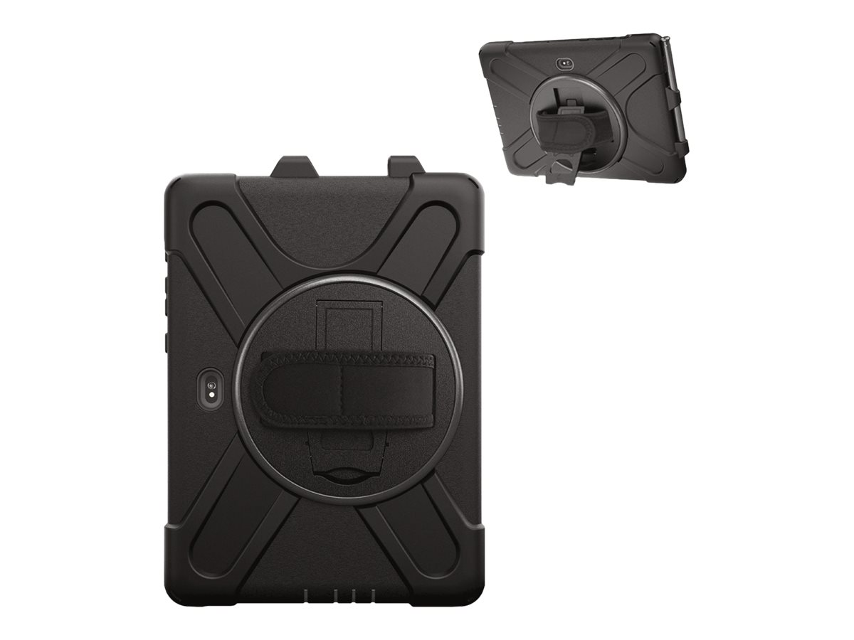 4smarts GRIP - Hintere Abdeckung f�r Tablet - Polycarbonat, Thermoplastisches Polyurethan (TPU)