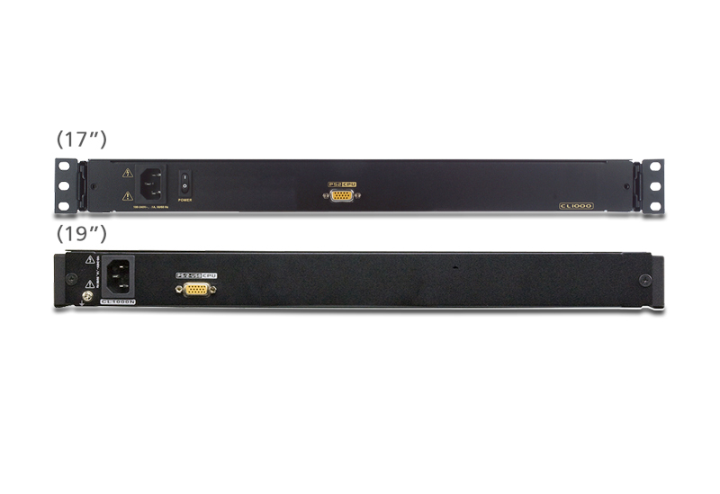 ATEN CL1000M-ATA-2XK07SGG KVM switch Rack mounting Black