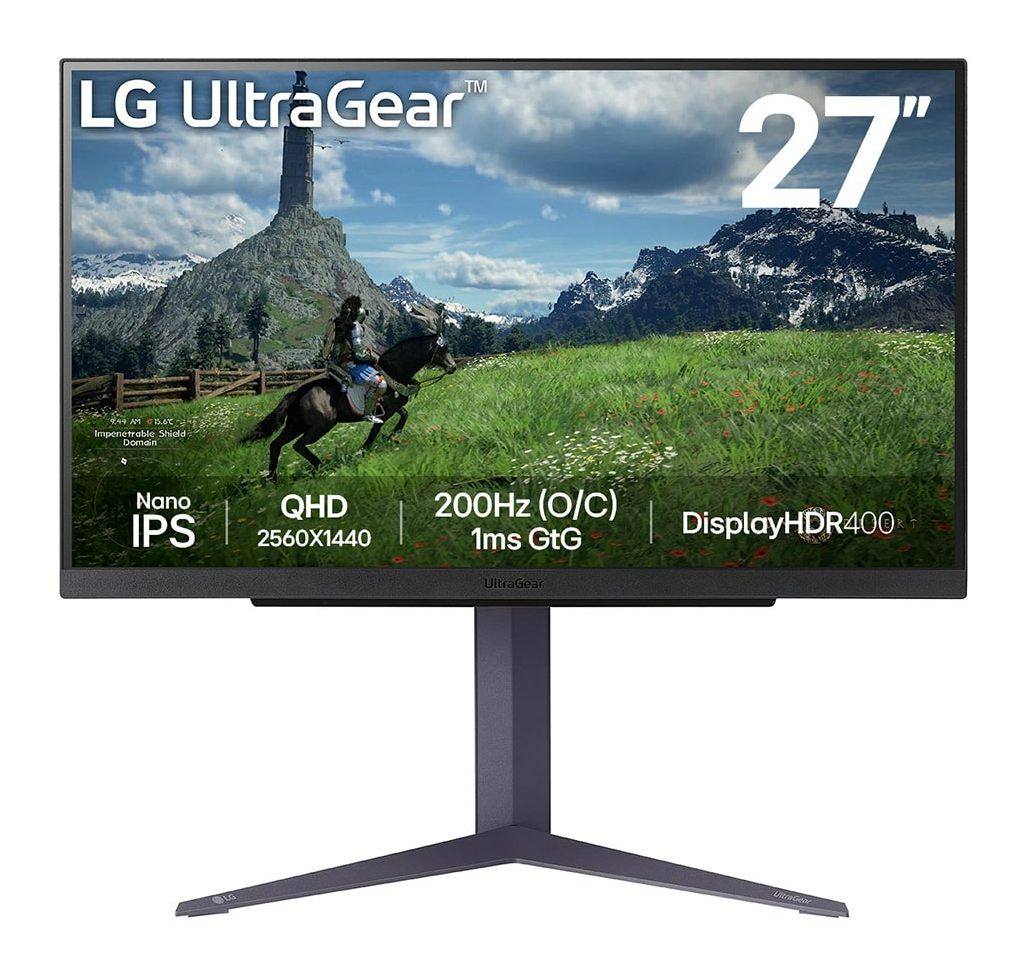 LG 27GS85Q-B computer monitor 68.6 cm (27) 2560 x 1440 pixels Quad HD LCD Black