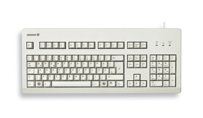 Cherry G80-3000 - Tastatur - PS/2, USB - USA