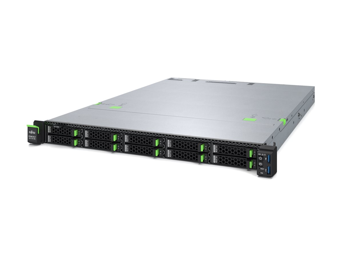 Fsas Technologies Fujitsu PRIMERGY RX1330 M6 - Server - Rack-Montage - 1U - 1-Weg - 1 x Xeon 6369P / 3.3 GHz - RAM 64 GB - SATA/SAS 6.4 cm (2.5)
