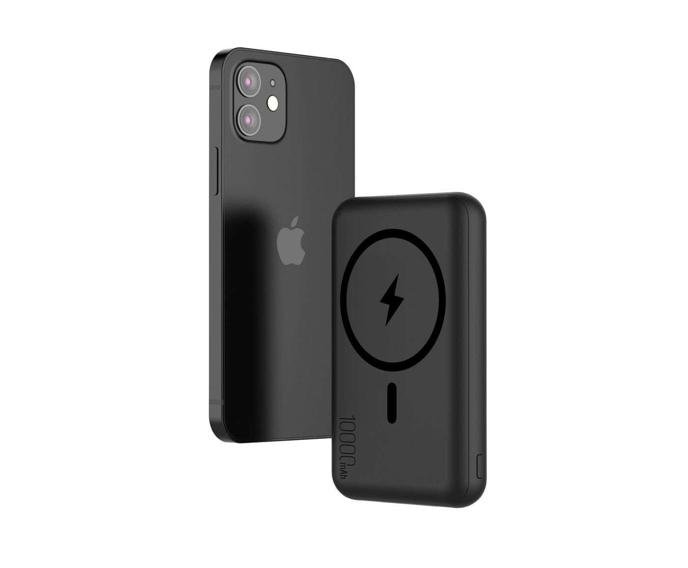 eSTUFF Powerbank - 10000 mAh - 3 A - PD, QC 3.0 - 2 Ausgabeanschlussstellen (USB Typ A, magnetisch, USB-C)