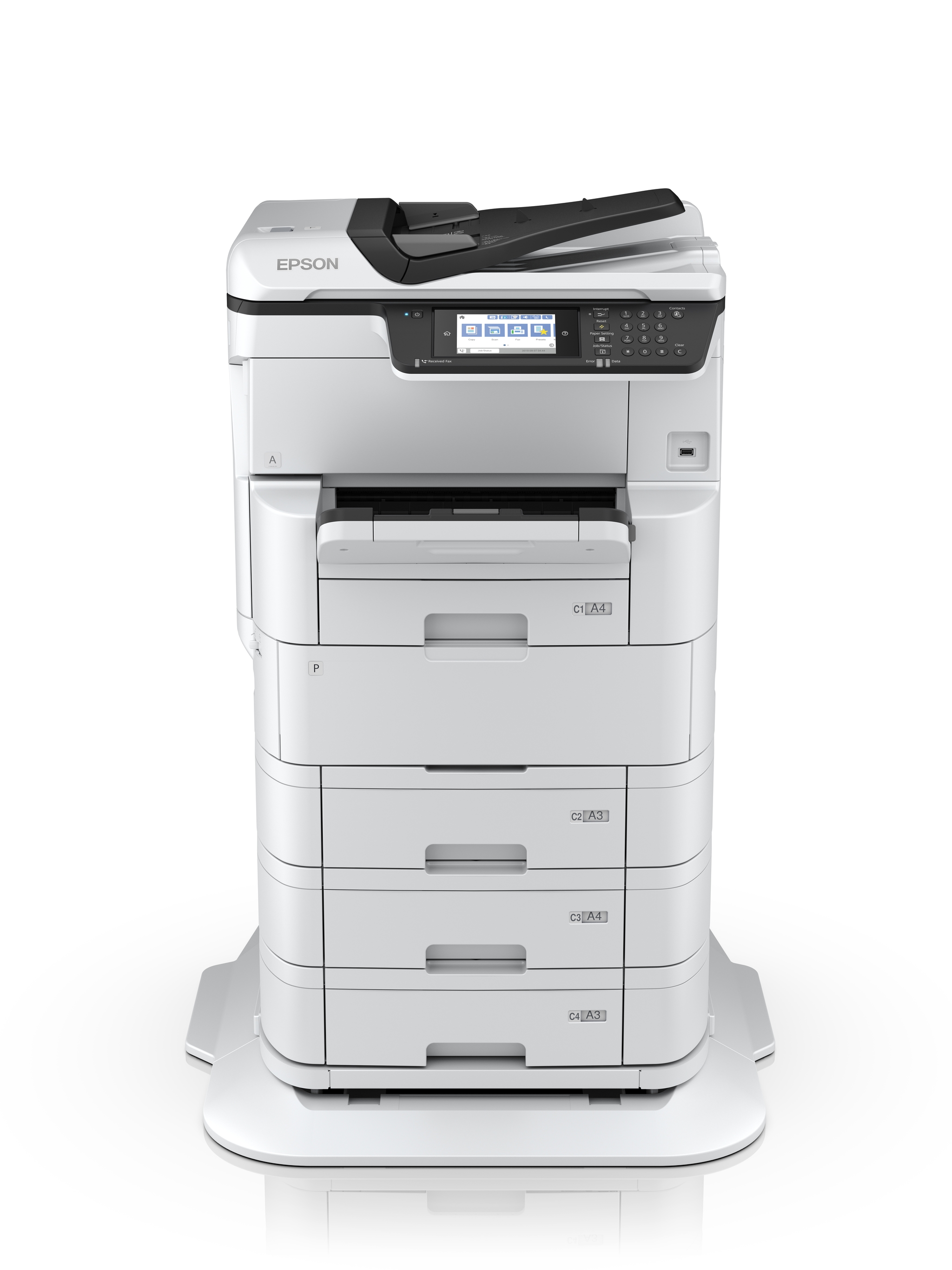 Epson WorkForce Pro WF-C878RD3TWFC - Multifunktionsdrucker - Farbe - Tintenstrahl - A3 (297 x 420 mm)