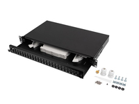 Lanberg 19 1U FIBER PATCH PANEL 24XSC DUPLEX 24XLC QUAD B