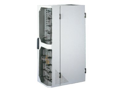 APRA apraNET VARI 2000 - Gehuse - geeignet fr Wandmontage - Hellgrau, RAL 7035 - 12U - 48.3 cm (19)