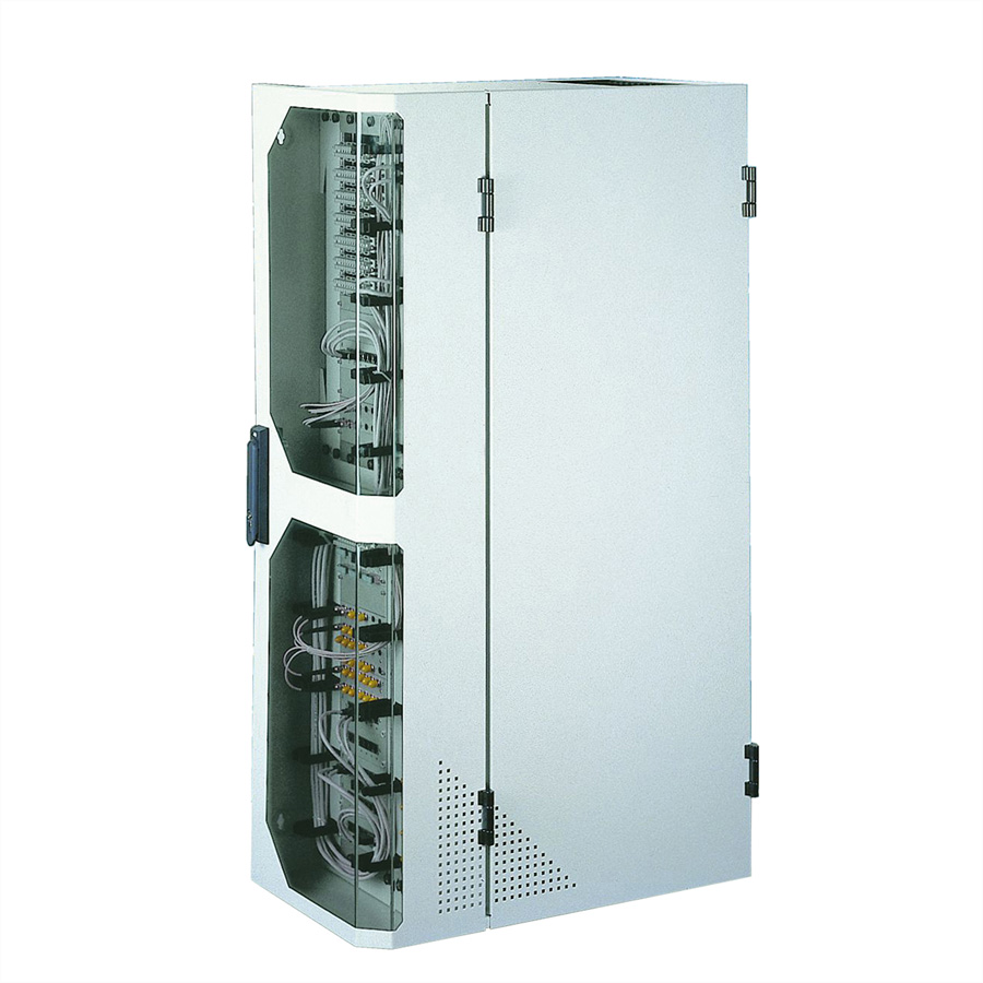 APRA apraNET VARI 2000 - Geh�use - geeignet f�r Wandmontage - Hellgrau, RAL 7035 - 12U - 48.3 cm (19)