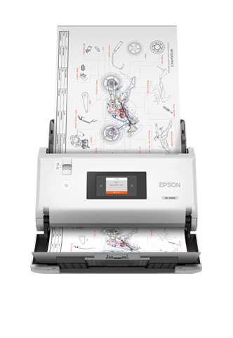Epson WorkForce DS-30000 Sheet-fed scanner 600 x 600 DPI A3 White