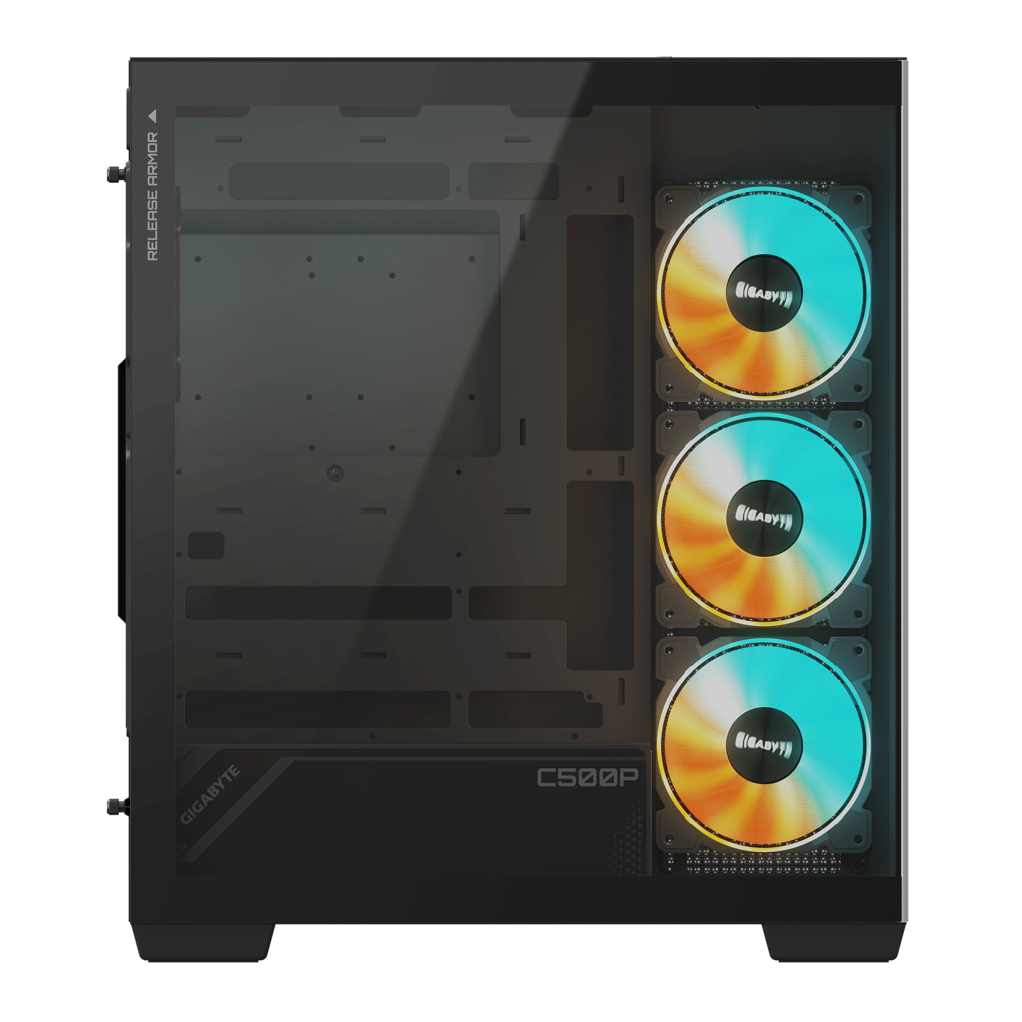 GIGABYTE C500 PANORAMIC STEALTH Midi Tower Negro