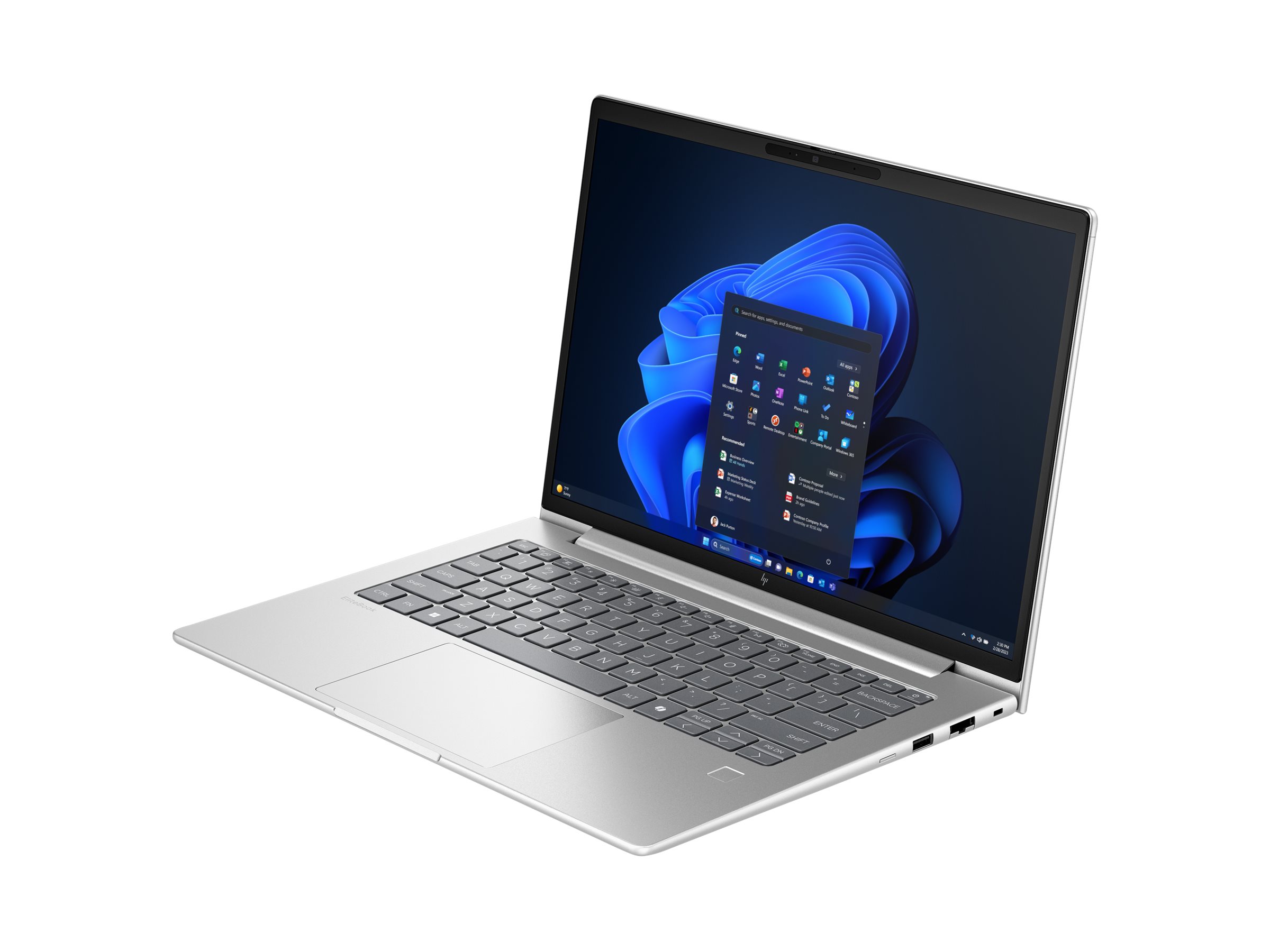 HP EliteBook 6 G1a AI PC AMD Ryzen 5 230 Laptop 35.6 cm (14) WUXGA 16 GB DDR5-SDRAM Wi-Fi 7 (802.11be) Windows 11 Pro Silver