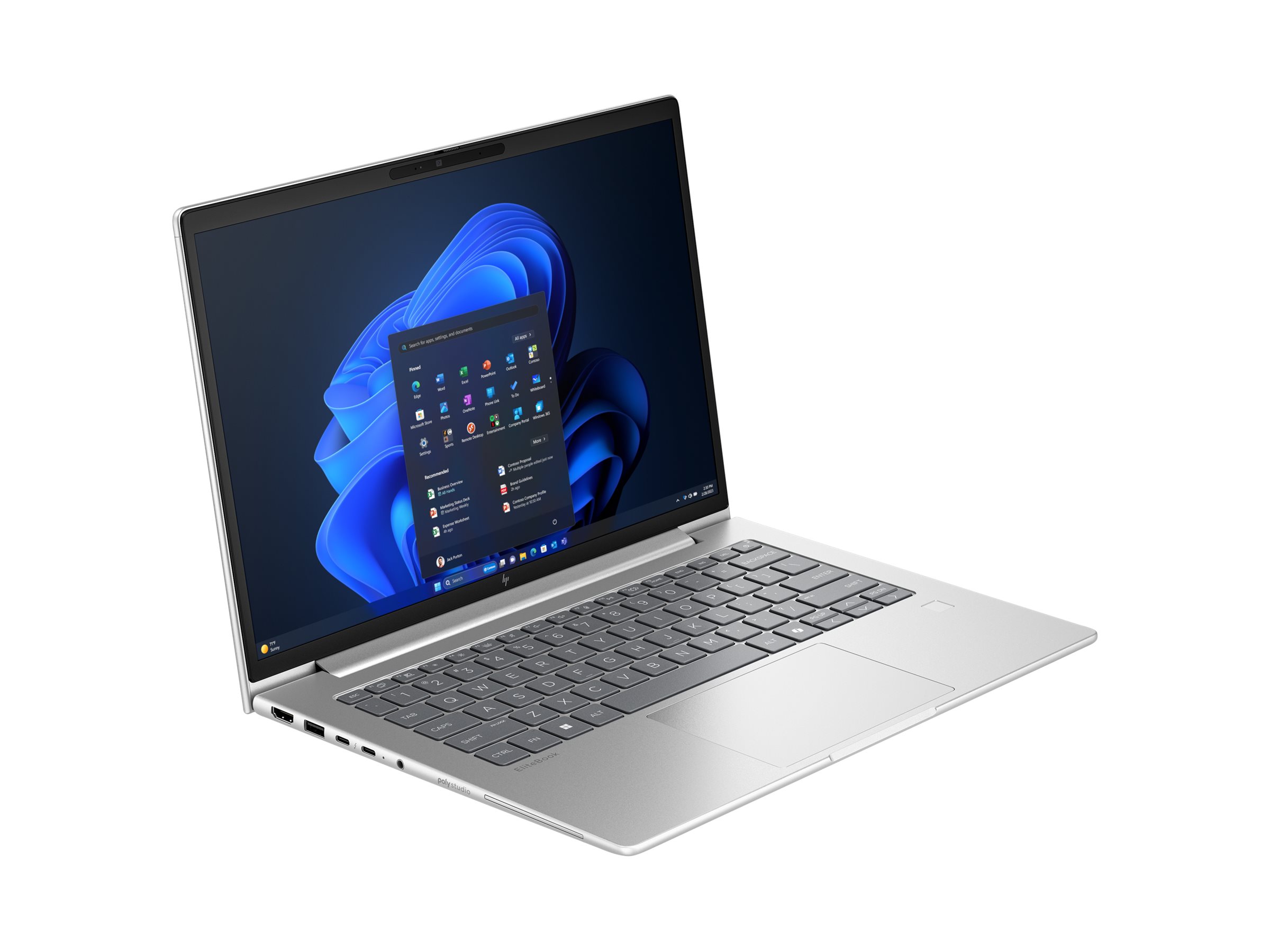 HP EliteBook 6 G1a AI PC AMD Ryzen 5 230 Laptop 35.6 cm (14) WUXGA 16 GB DDR5-SDRAM Wi-Fi 7 (802.11be) Windows 11 Pro Silver