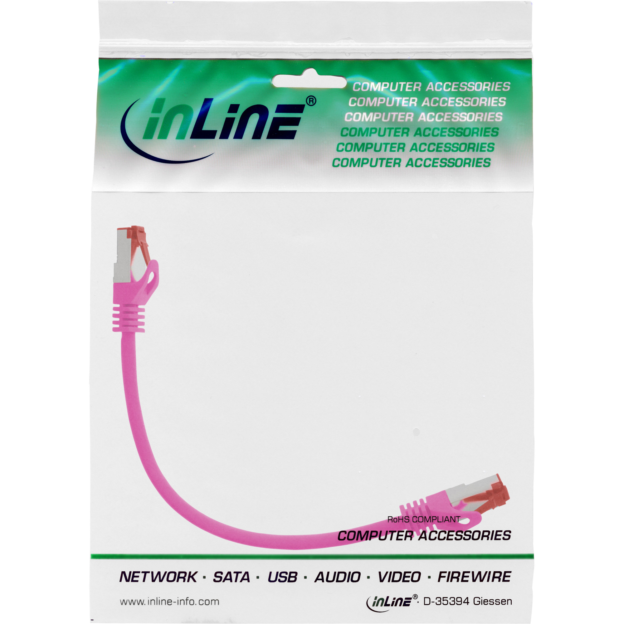 InLine Patch-Kabel - RJ-45 (M) zu RJ-45 (M)