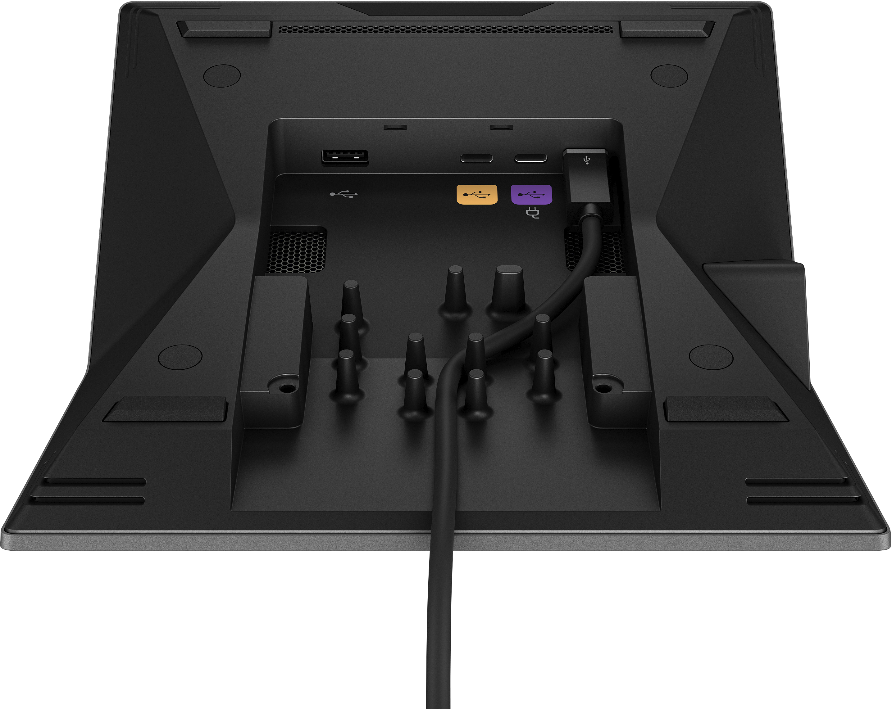 HP Presence Small Space Solution Plus AI Camera with Zoom Rooms - Mini Desktop - Core i5 10500T / 2.3 GHz - vPro - RAM 8 GB - SSD 256 GB - NVMe, TLC - UHD Graphics 630 - GigE - WLAN: 802.11a/b/g/n/ac/ax, Bluetooth 5.1 - Win 10 IoT Enterprise SAC - Monitor