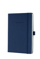 Sigel CONCEPTUM - Blau - A5 - 194 Bltter - 80 g/m - Liniertes Papier - Hardcover