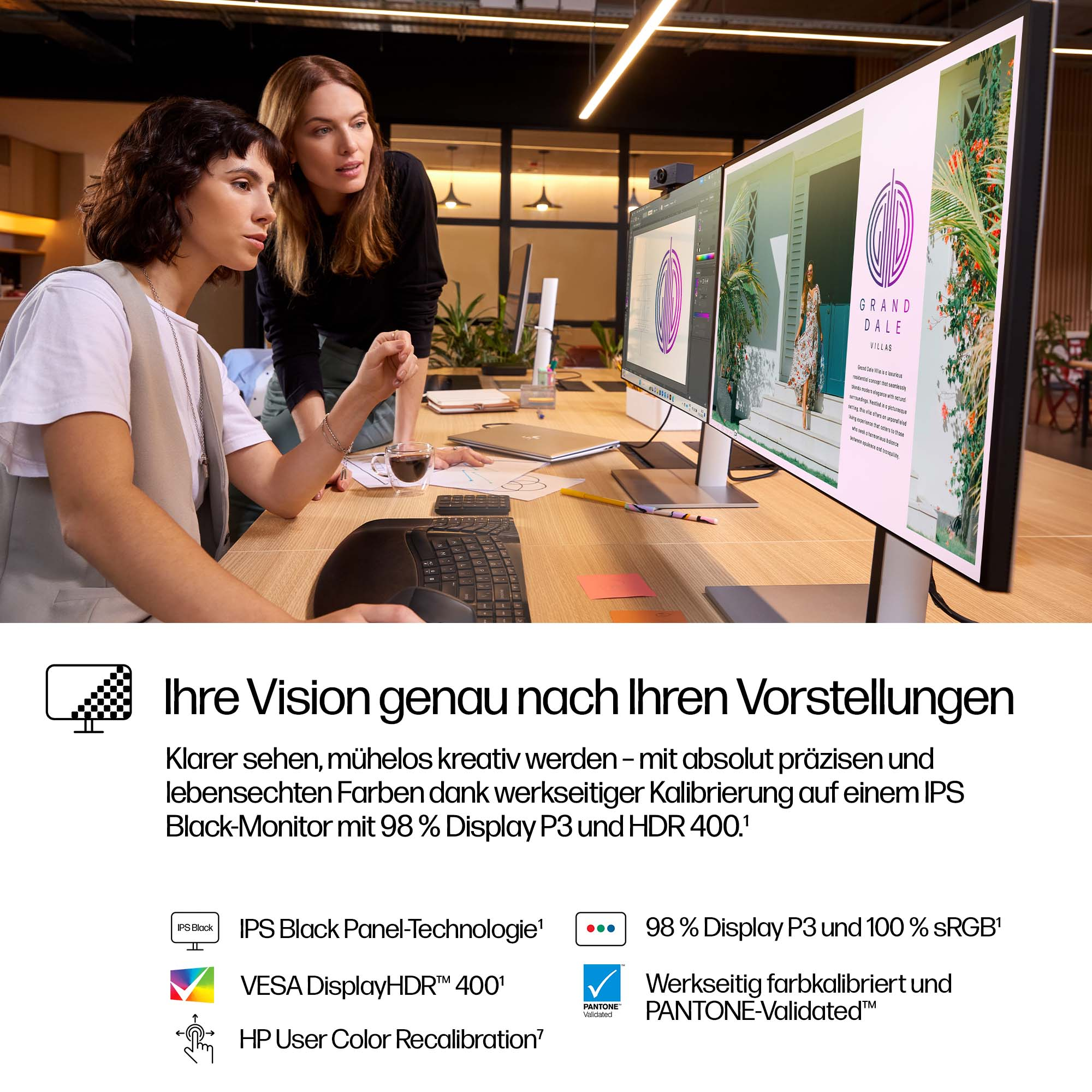 HP 727pq - Series 7 Pro - LED-Monitor - 68.6 cm (27)
