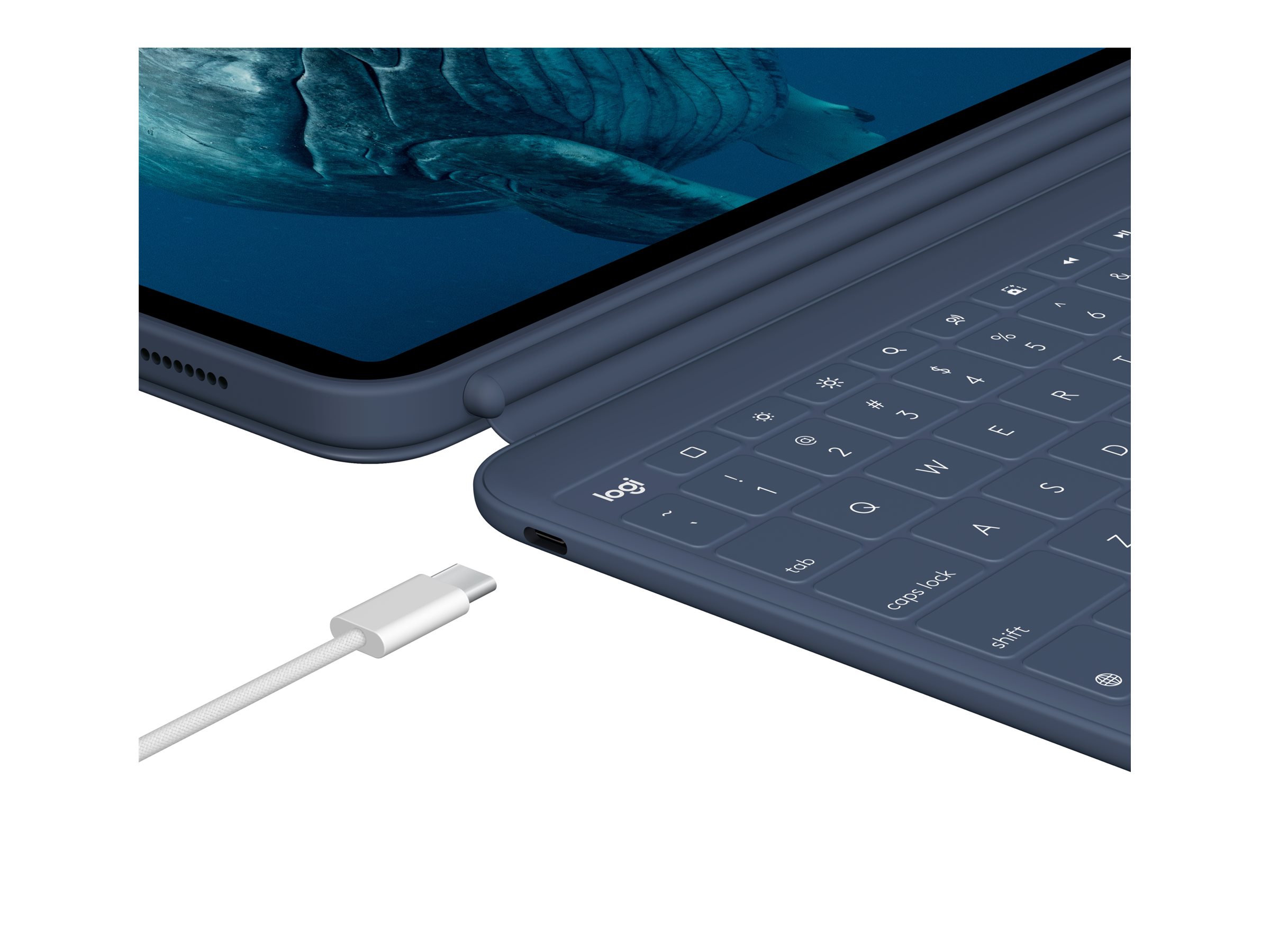 Logitech Rugged Combo 4c - Tastatur und Folioh�lle