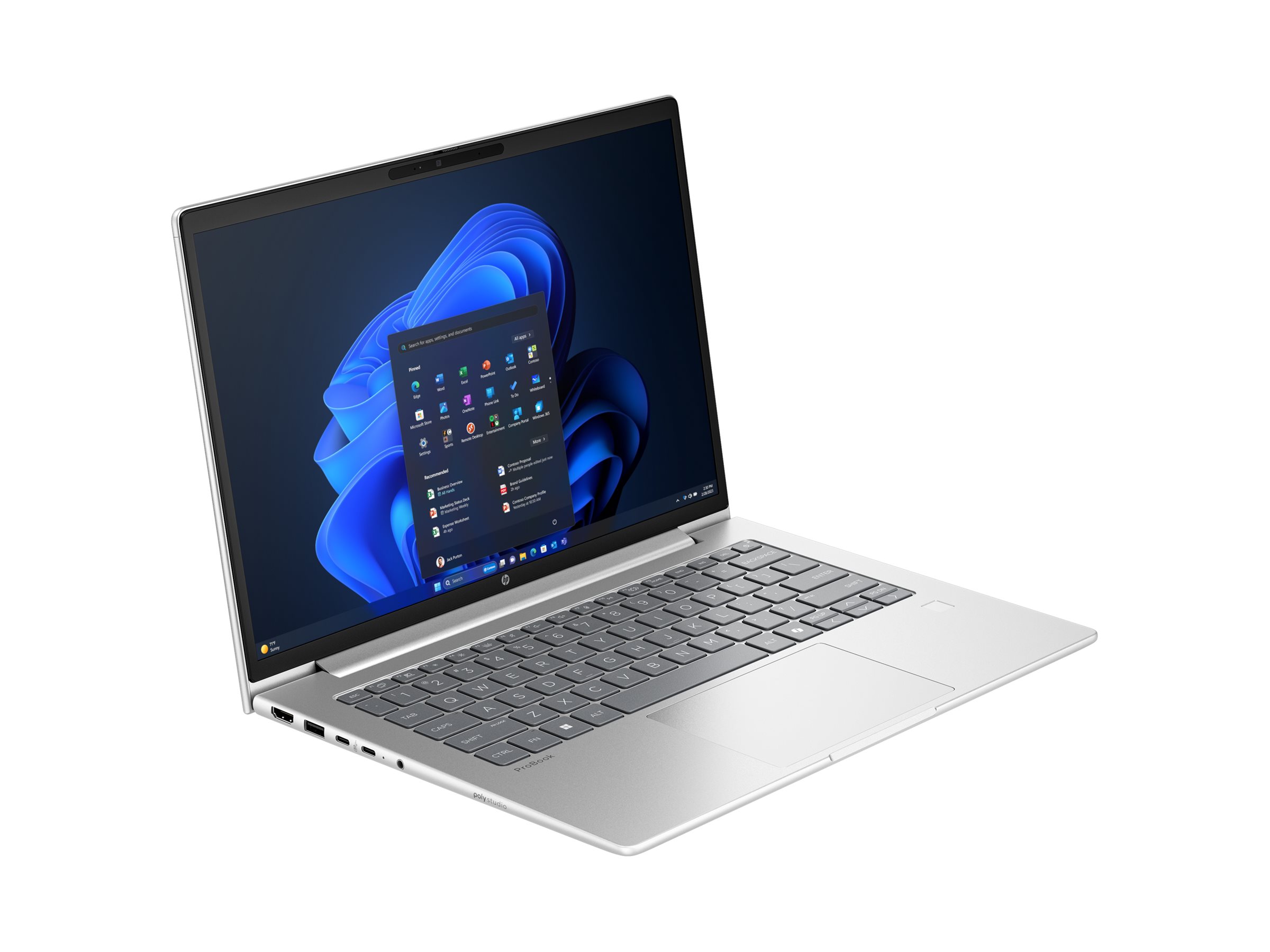 HP ProBook 4 G1a Notebook AI - AMD Ryzen 7 250 / 3.3 GHz - Win 11 Pro - Radeon 780M - 32 GB RAM - 1 TB SSD NVMe - 35.6 cm (14)