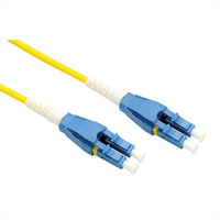 ROLINE 21.15.8781 cavo a fibre ottiche 1 m LC OS2 Giallo