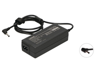 2-Power 2P-01FR156 adaptador e inversor de corriente 65 W Negro